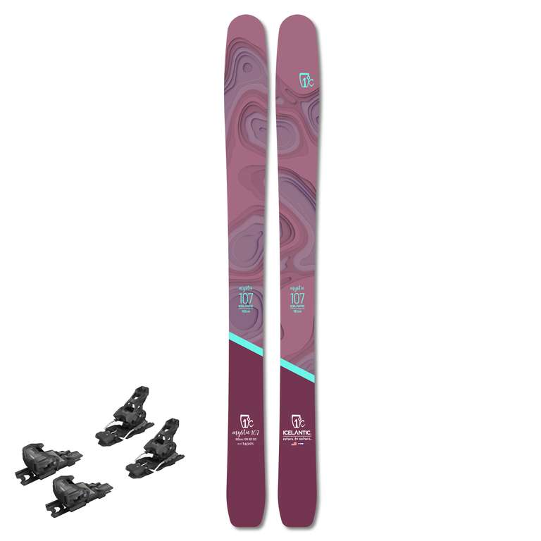 Icelantic 22/23 Mystic 107 + TYROLIA Attack 14 DEMO