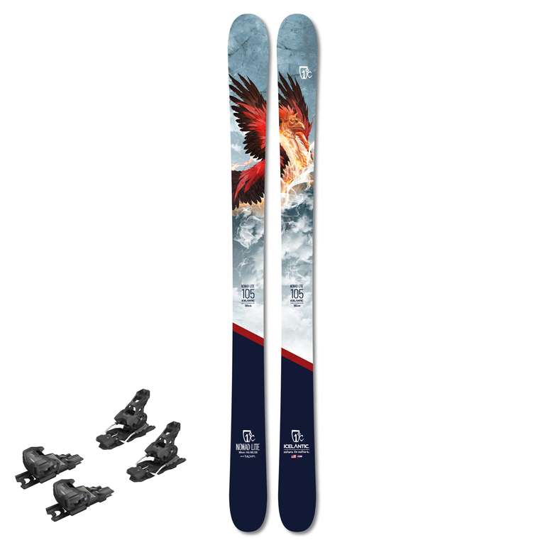 Icelantic 22/23 Maiden Lite + TYROLIA Attack 14 DEMO